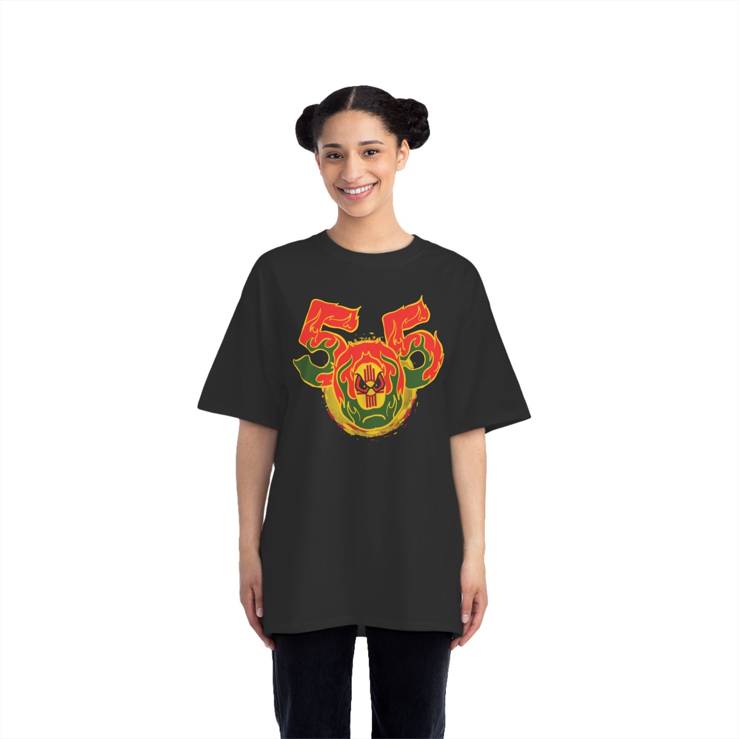 Vintage ZIA Fire 505 Graphic Tee - Unisex Beefy-T® Short-Sleeve T-Shirt